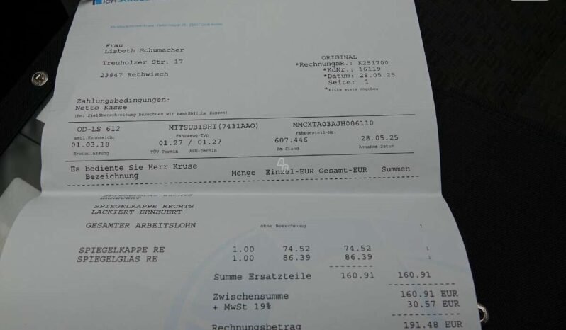 Mitsubishi Space Star pilnas