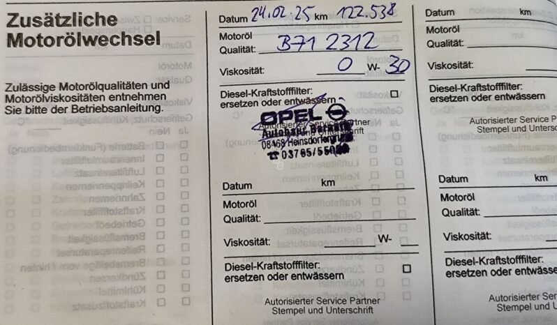 Opel Zafira Life full