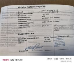 Opel Zafira Life full