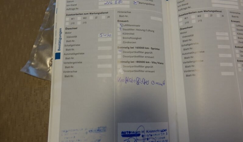 Mercedes-Benz Viano pilnas