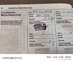 Opel Zafira Life pilnas