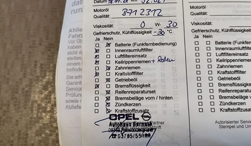 Opel Zafira Life pilnas