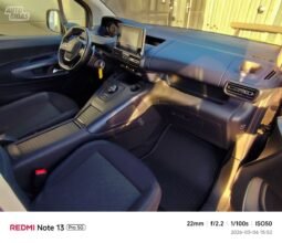 Peugeot Rifter pilnas