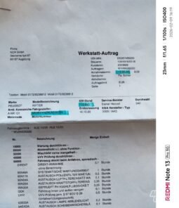 Peugeot Rifter pilnas