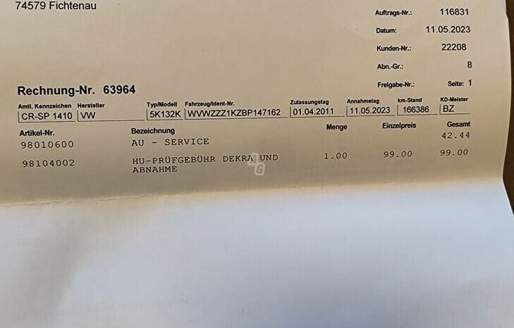 Volkswagen Golf pilnas