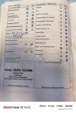 Volkswagen Golf pilnas