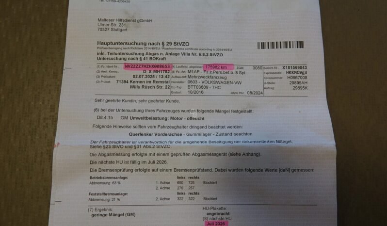 Volkswagen Transporter pilnas