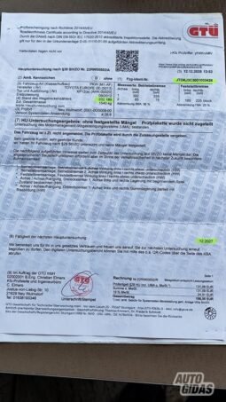 Toyota Verso-S pilnas