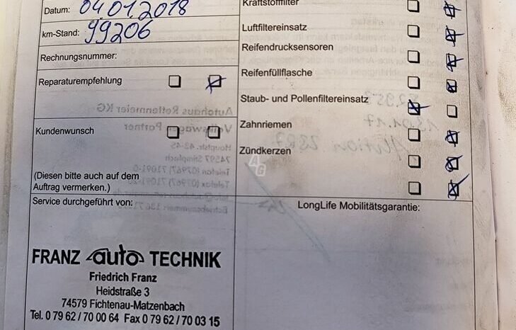 Volkswagen Golf pilnas