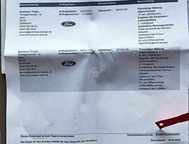 Ford Kuga pilnas