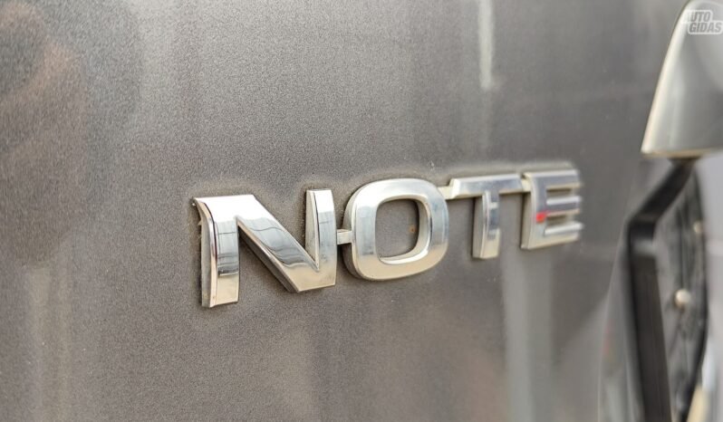 Nissan Note pilnas