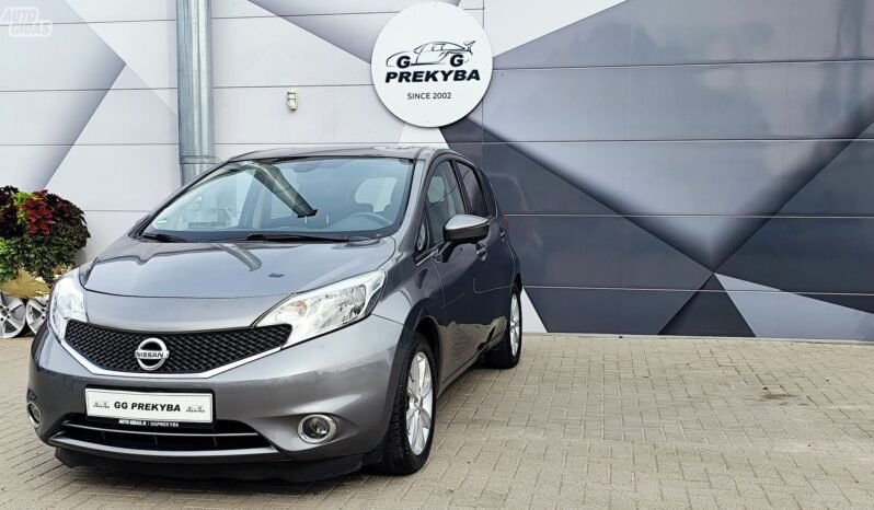 Nissan Note pilnas