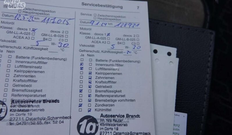 Opel Meriva pilnas
