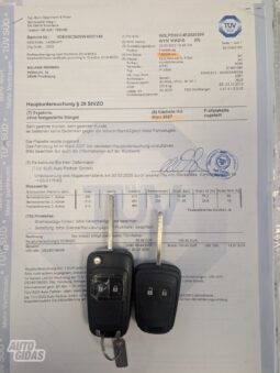 Opel Zafira Life pilnas