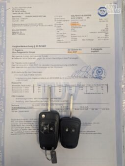 Opel Zafira pilnas