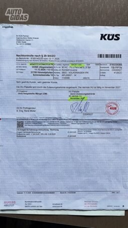 Volkswagen Golf pilnas