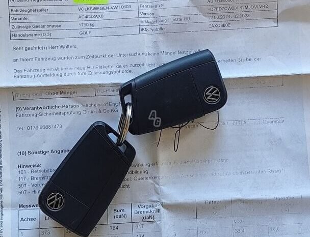 Volkswagen Golf pilnas